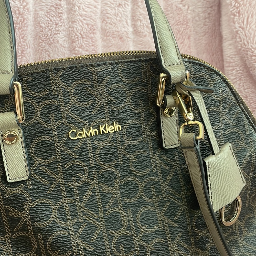 Calvin Klein Monogram Dome Purse - Picture 5 of 11